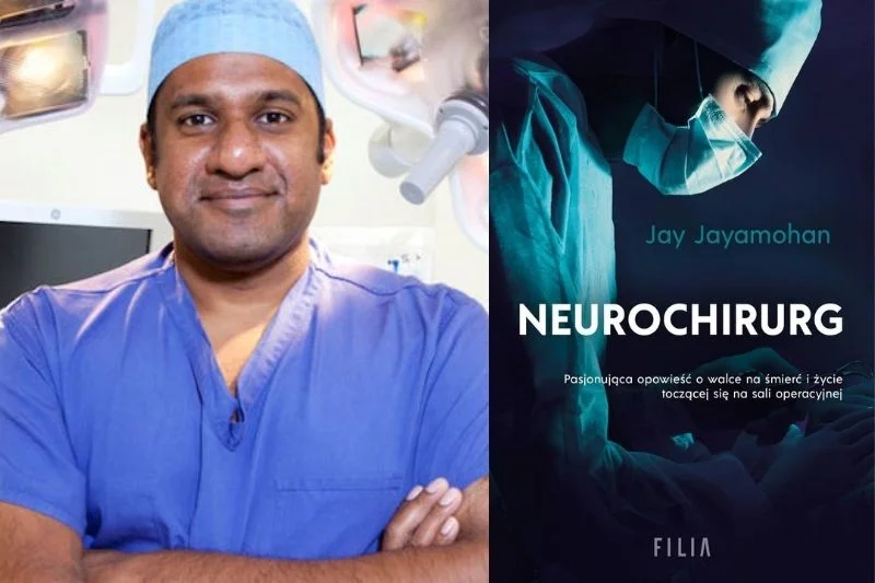 Książka Jaya Jayamohana pt. "Neurochirurg" miała swoją polską premierę w dniu 27 stycznia 2021
