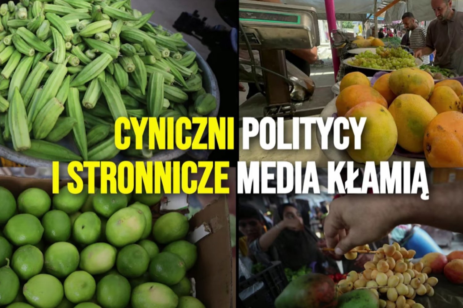 Ambasada Izraela w Polsce: "W Gazie nie ma głodu". Takie nagrania pokazali na YouTube