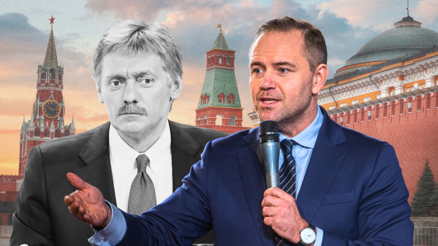 Dmitrij Pieskow i Karol Nawrocki