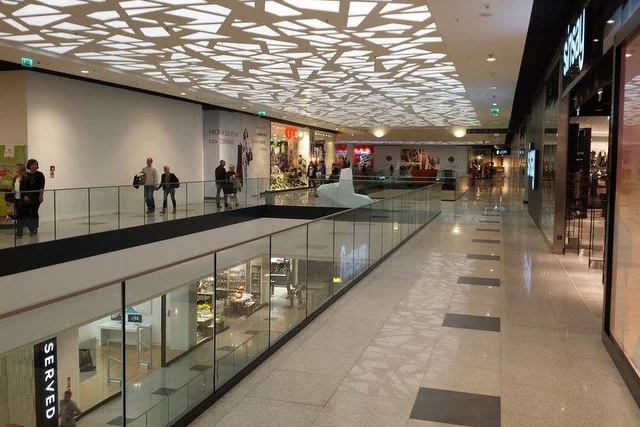 Łódź. Zdziwieni klinci wśród nieczynnych sklepów