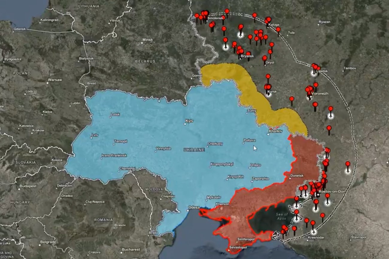 To tutaj może uderzyć Ukraina rakietami z USA. Pokazano dokładną mapę celów. To tutaj może uderzyć Ukraina rakietami z USA. Pokazano dokładną mapę celów.