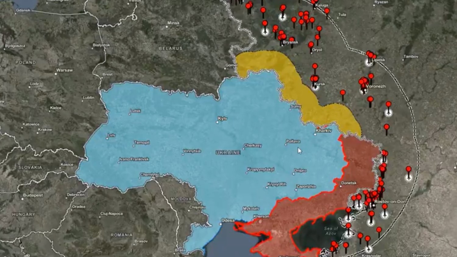 To tutaj może uderzyć Ukraina rakietami z USA. Pokazano dokładną mapę celów. To tutaj może uderzyć Ukraina rakietami z USA. Pokazano dokładną mapę celów.