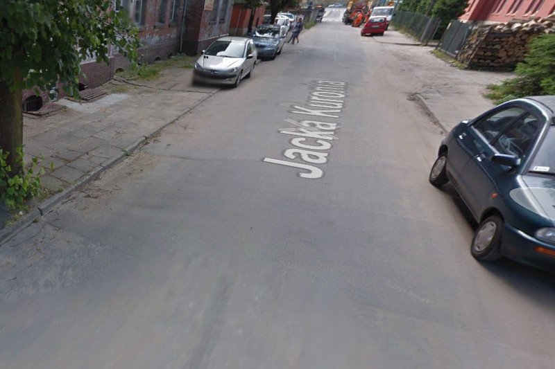 Ulica Jacka Kuronia w Olsztynie.