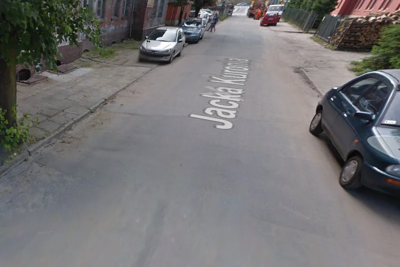Ulica Jacka Kuronia w Olsztynie.