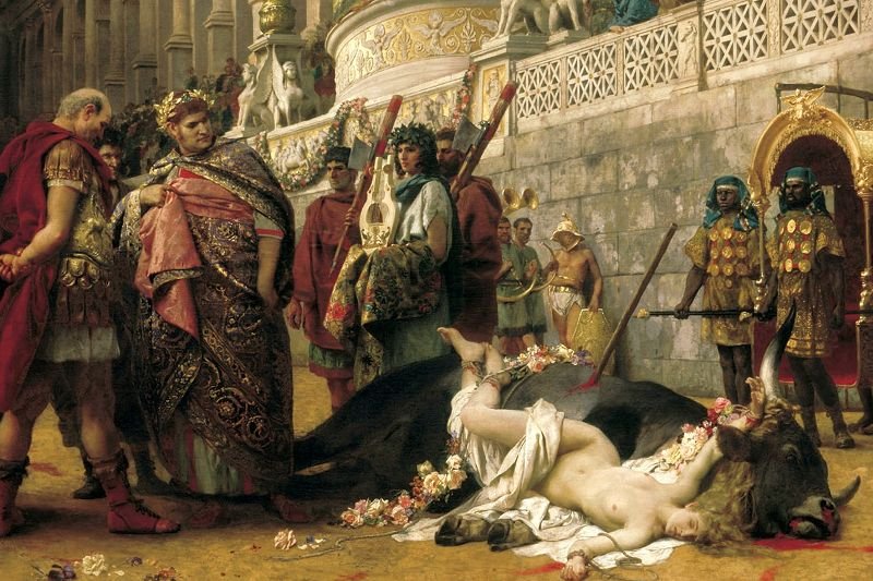 Obraz "Dirce chrześcijańska" Henryka Siemiradzkiego