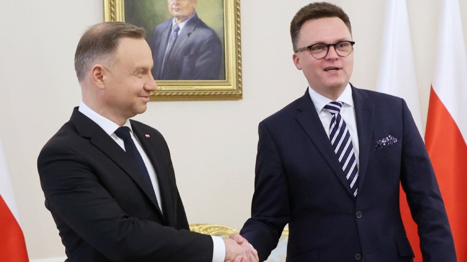 Szymon Hołownia spotkał się w piątek z Andrzejem Dudą
