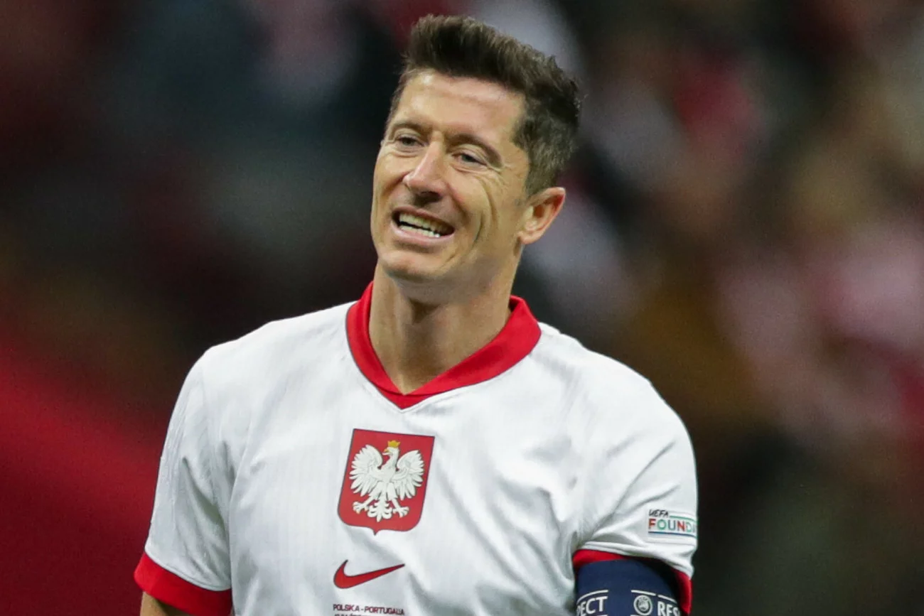 Lewandowski nie zagra z Portugalią w Lidze Narodów. Polak utyka, jest nagranie Robert Lewandowski