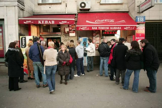 Kebab na Marszałkowskiej 138, Warszawa, rok 2008