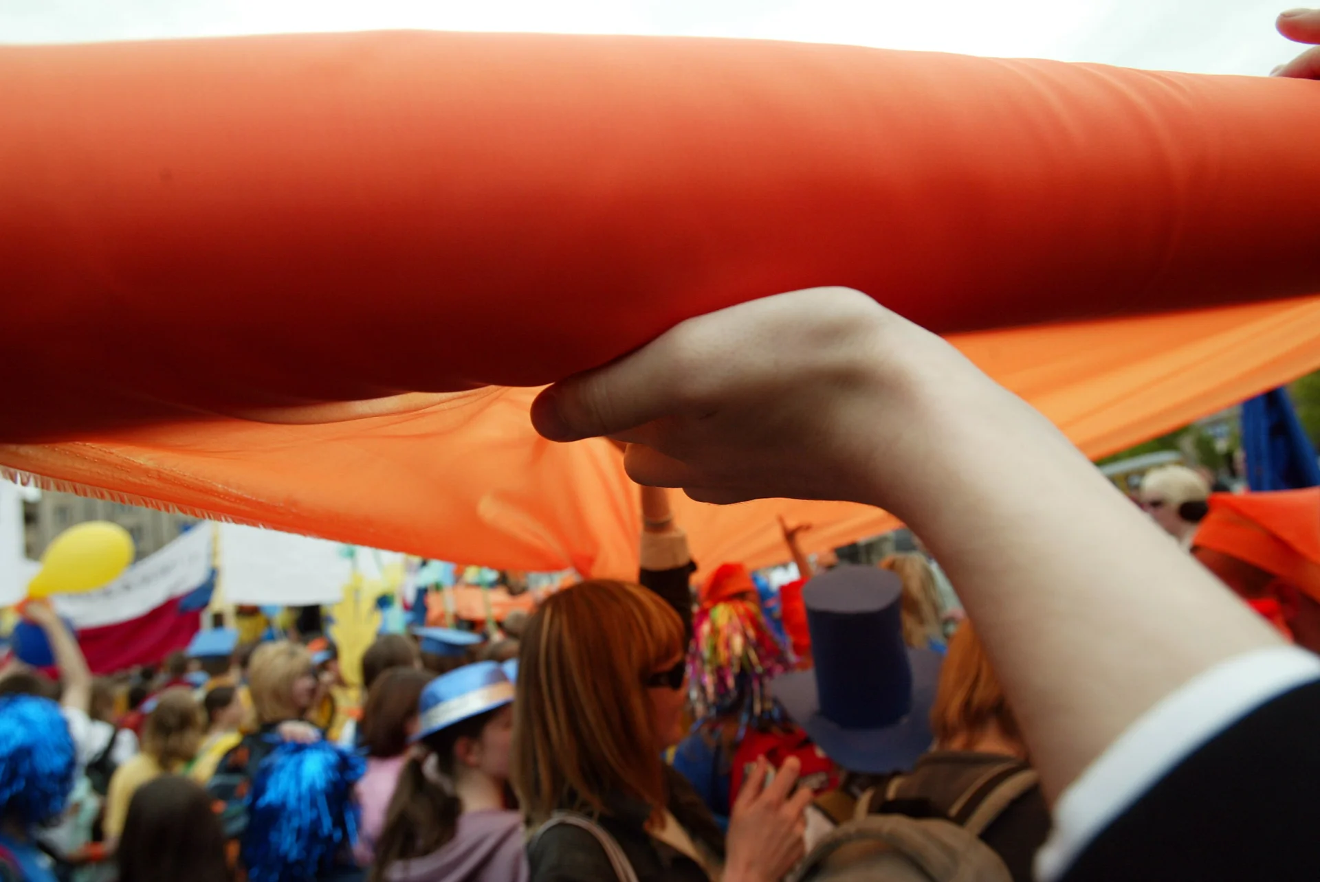 W sobotę, na Paradzie Schumana poniesiemy też ukraińskie flagi
