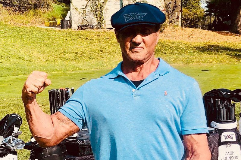 Sylvester Stallone pochwalił się zdjęciem z siłowni.