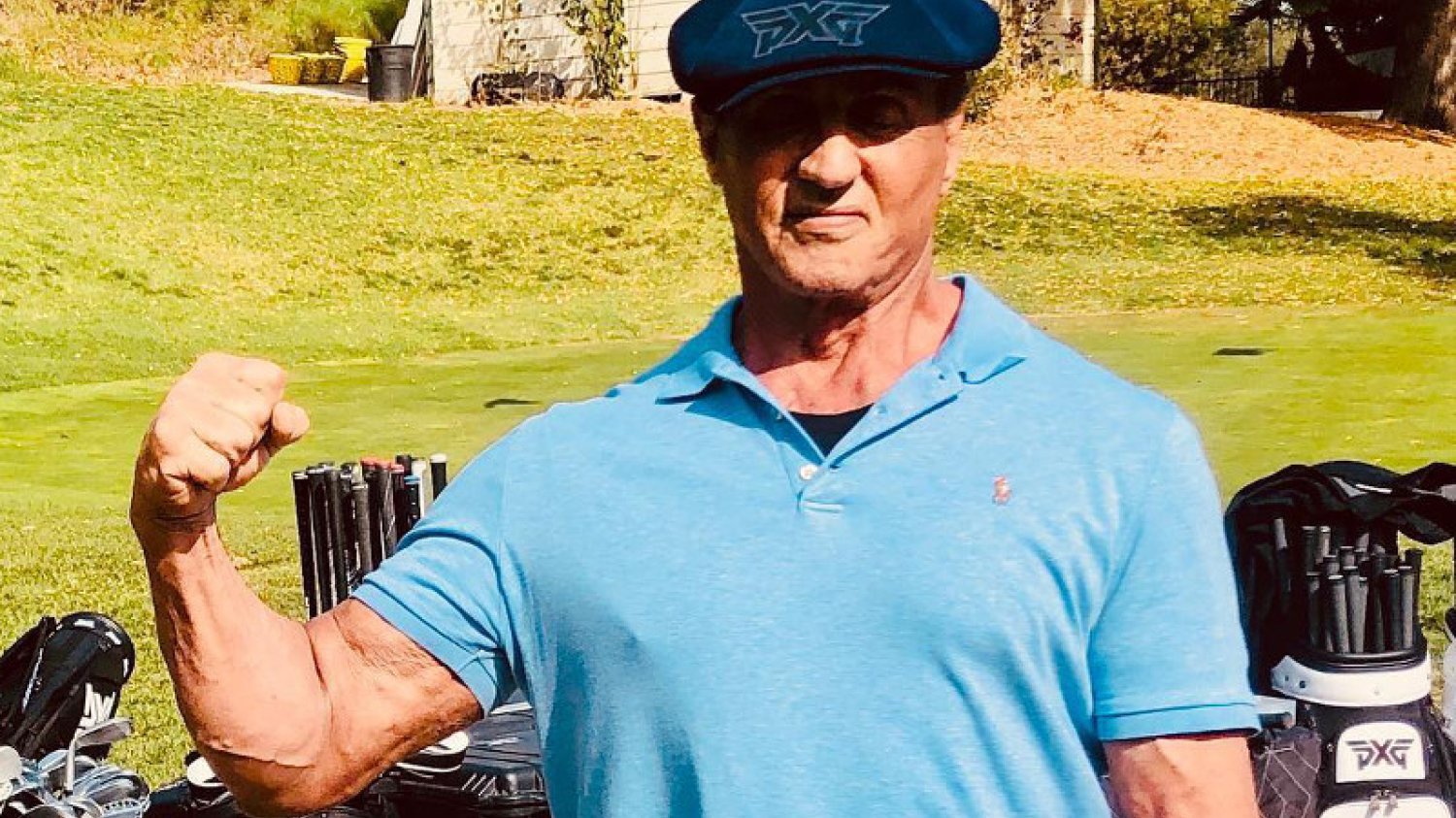 Sylvester Stallone pochwalił się zdjęciem z siłowni.