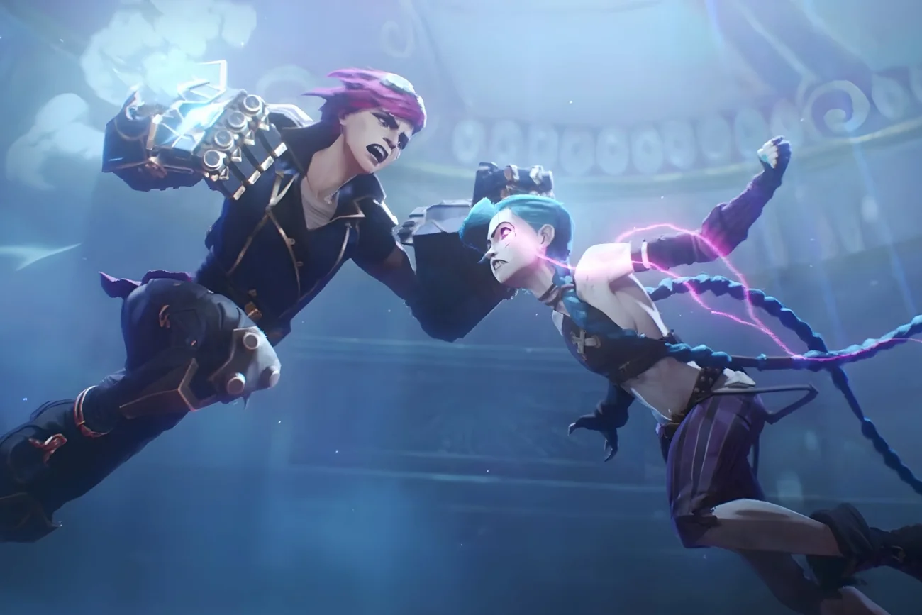Vi i Jinx z serialu "Arcane"