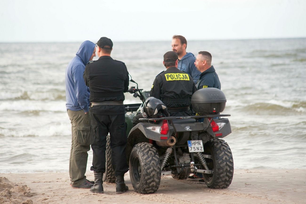 To nie pierwsze poszukiwania na usteckiej plaży