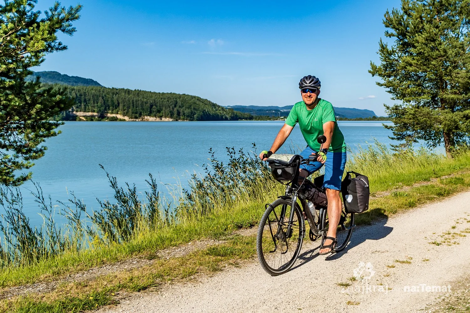 Drauradweg - szlak rowerowy Drawy w Karyntii.