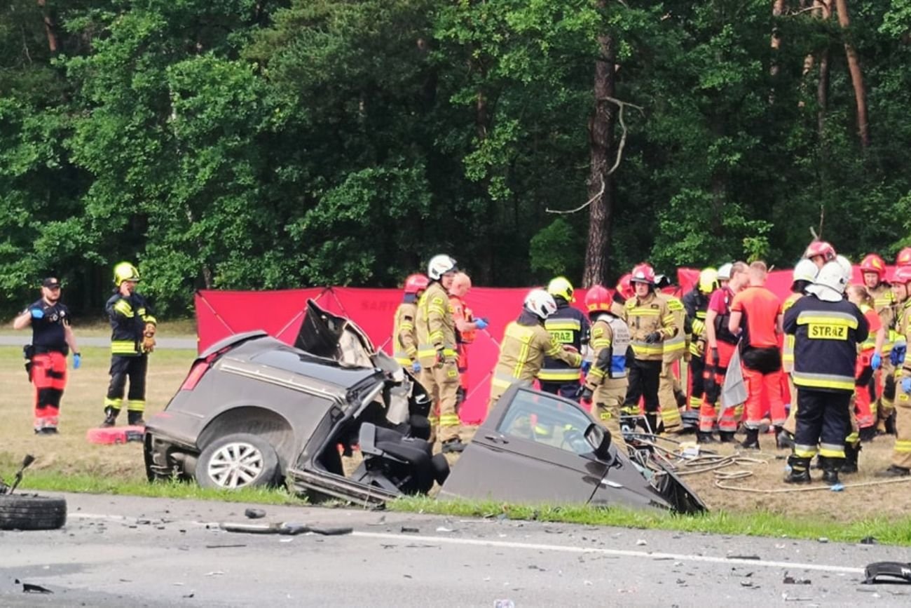 Tragiczny wypadek w Bobrownikach
