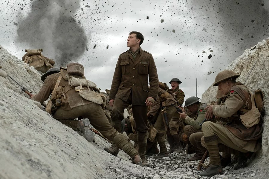 Kadr z filmu "1917"