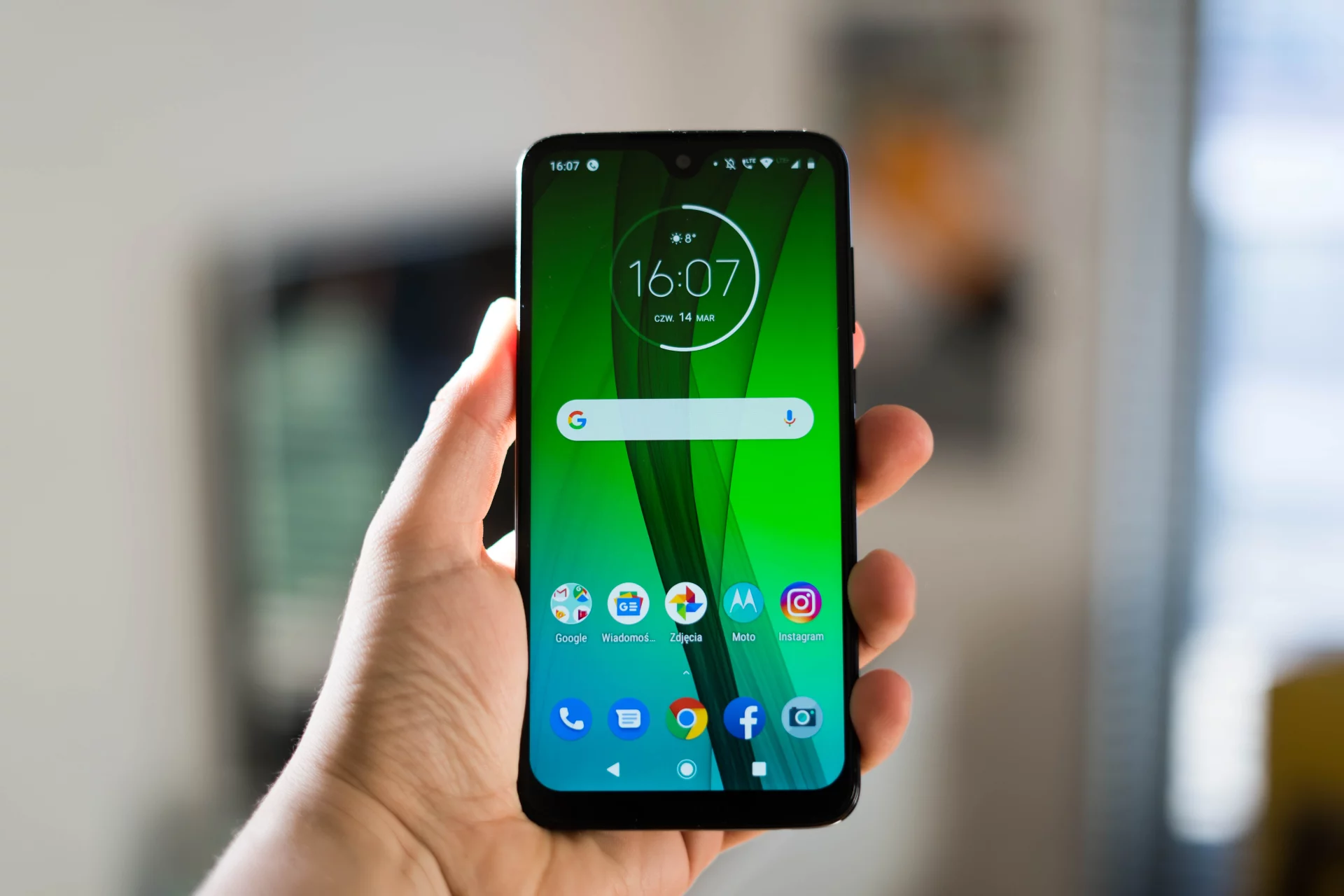 Motorola g7 w cenie ok. 1200 zł to bardzo udany telefon.