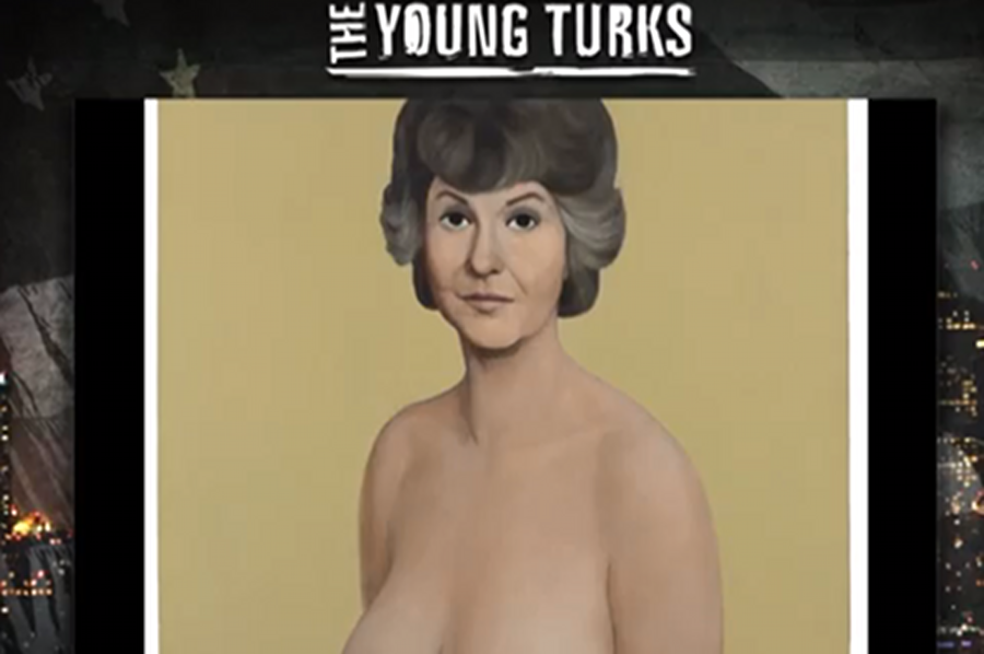 Obraz Johna Currina, który niedawno licytowano w Christie's, został zablokowany na Facebooku.