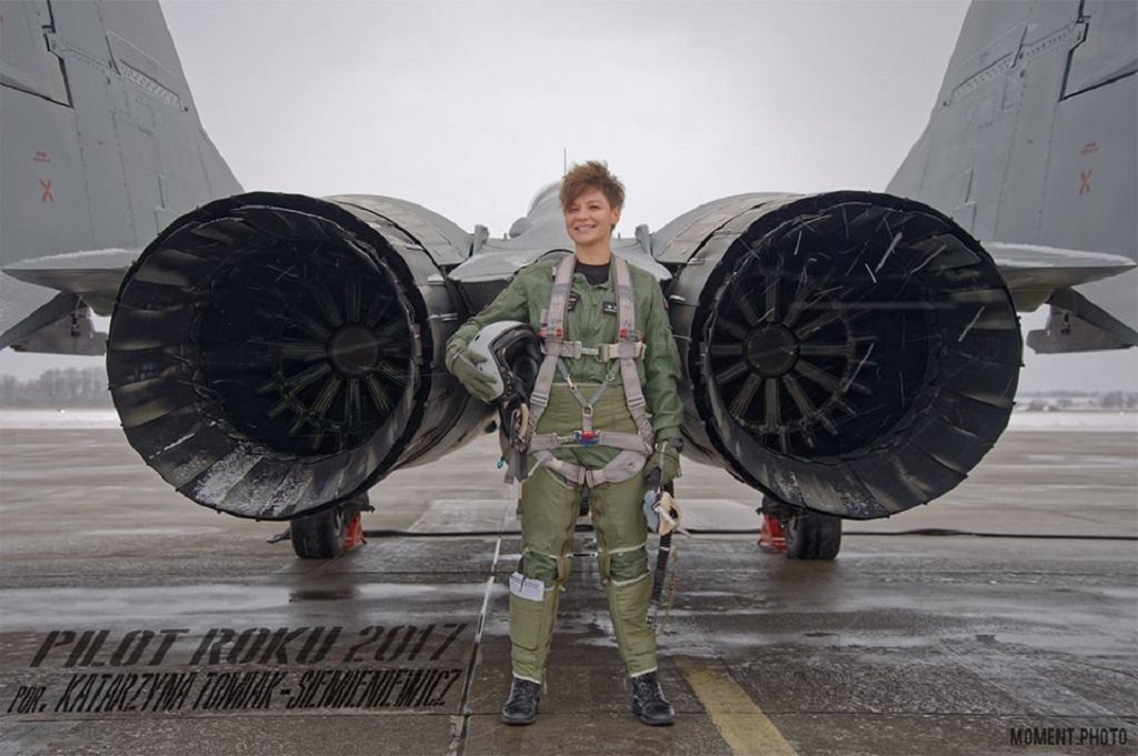 Katarzyna Tomiak-Siemieniewicz to pierwsza Polka, która lata myśliwcami.