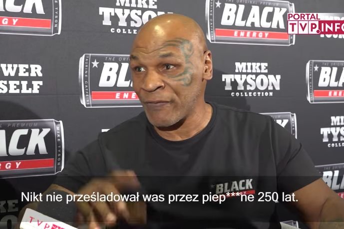 Mike Tyson musi się troszkę podszkolić z historii