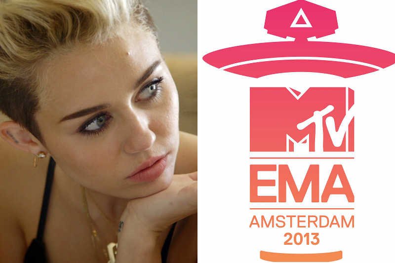 Miley zagra na gali EMA MTV 10 listopada w Amsterdamie