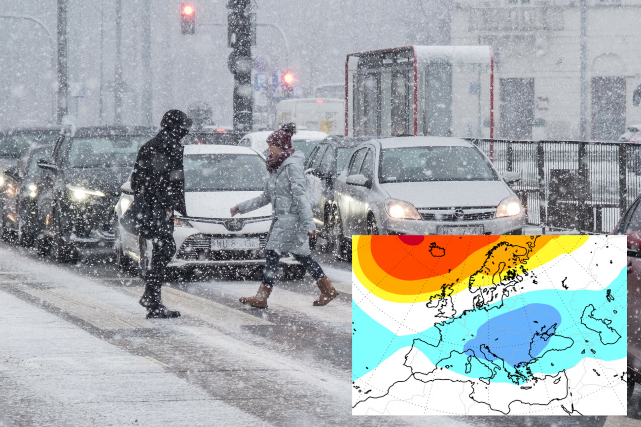 Największy atak zimy dopiero nastąpi? Ta mapka mówi wszystko