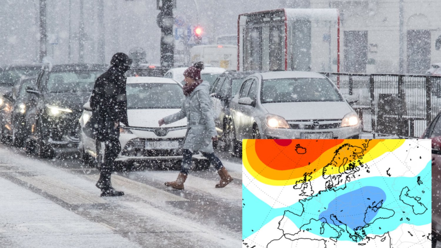 Największy atak zimy dopiero nastąpi? Ta mapka mówi wszystko