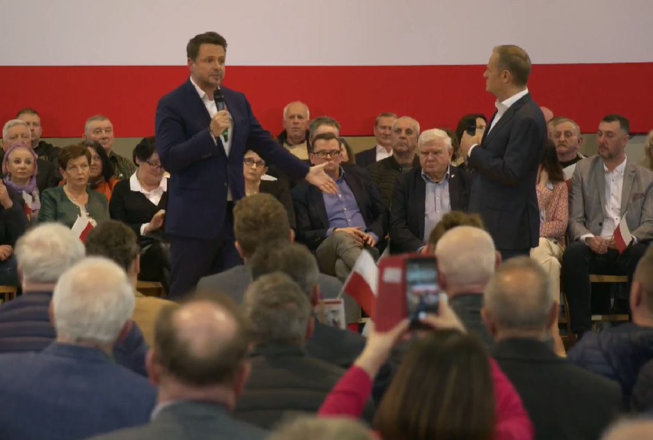 Rafał Trzaskowski i Donald Tusk inicjują kampanię Koalicji Obywatelskiej.