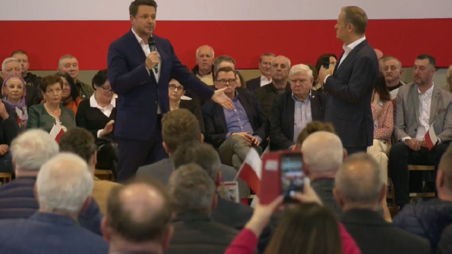Rafał Trzaskowski i Donald Tusk inicjują kampanię Koalicji Obywatelskiej.
