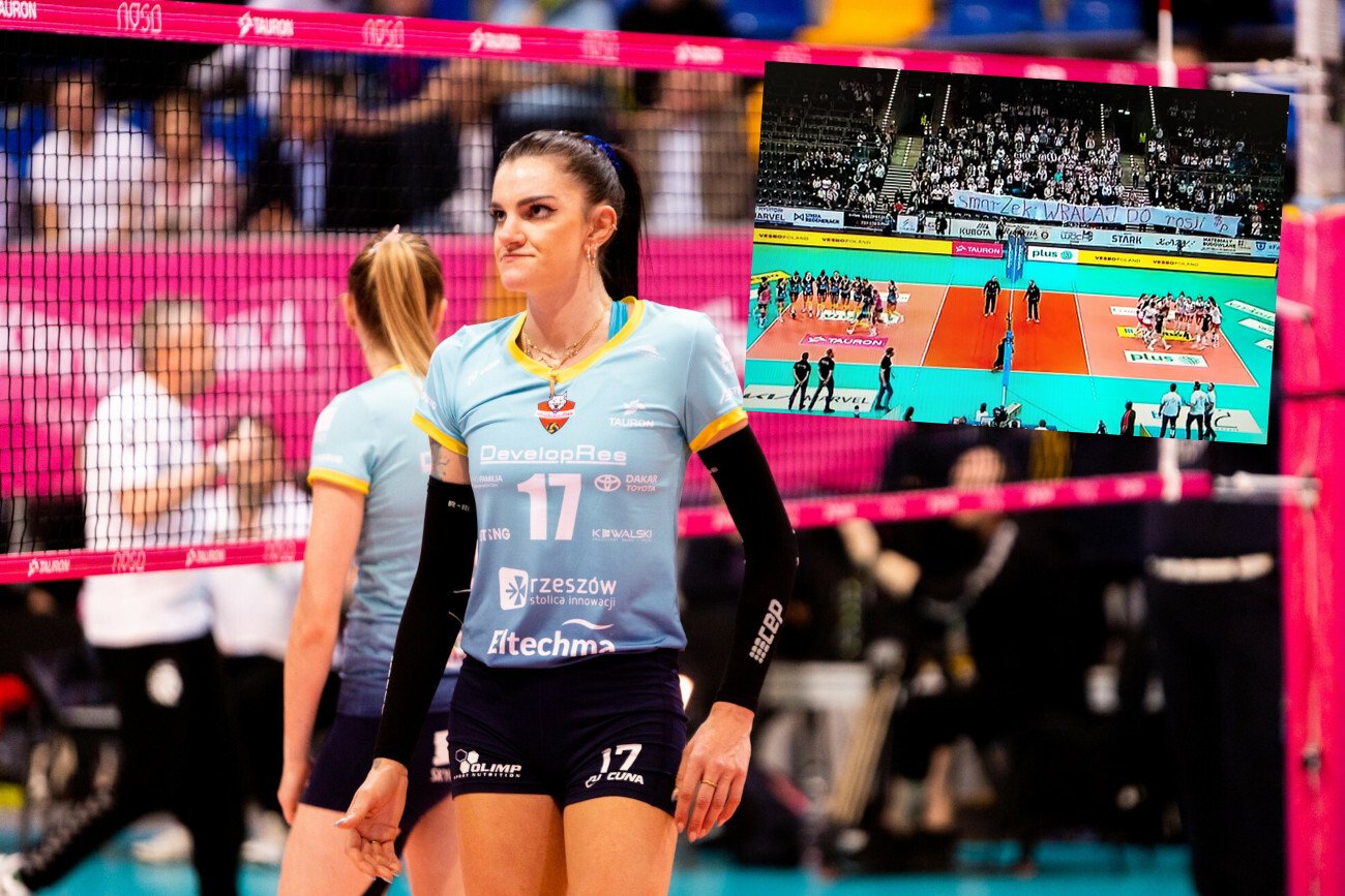 Malwina Smarzek została "przywitana" przez kibiców ŁKS Commercecon Łódź w taki sposób...