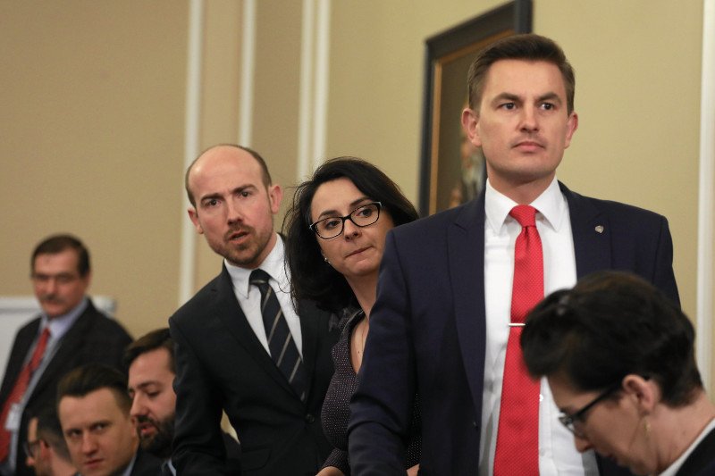 Burzliwe posiedzenie sejmowej komisji sprawiedliwości, na której ustalana jest lista kandydatów do KRS.