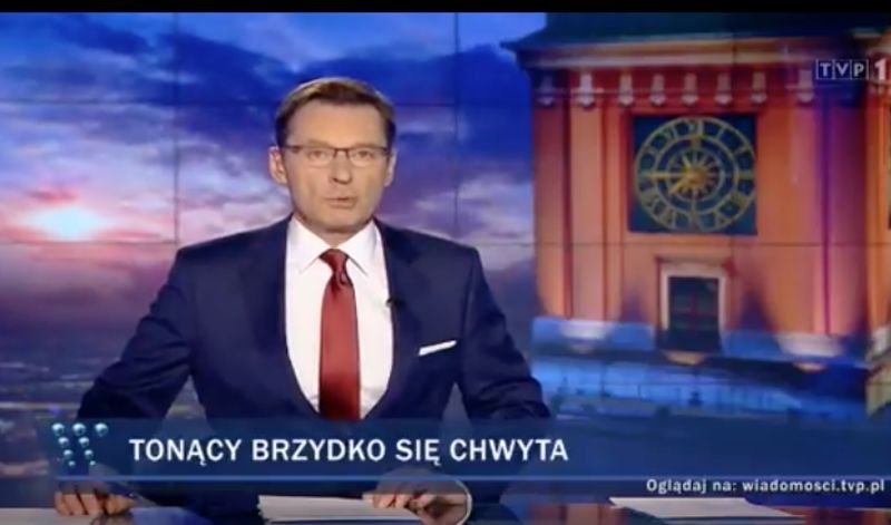 Sobotnie wydanie "Wiadomości" przedstawiło Wandę Traczyk-Stawską jako osobę zmanipulowaną przez opozycję.