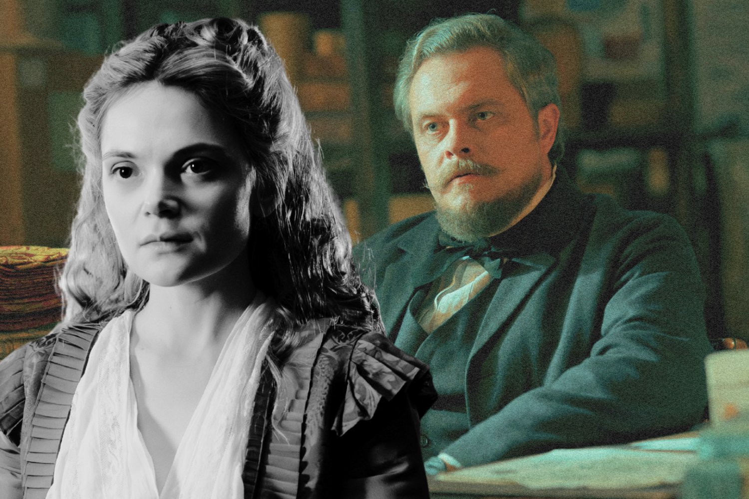 serial Lalka Netflixa Sandra Drzymalska i Tomasz Schuchardt w "Lalce" Netflixa