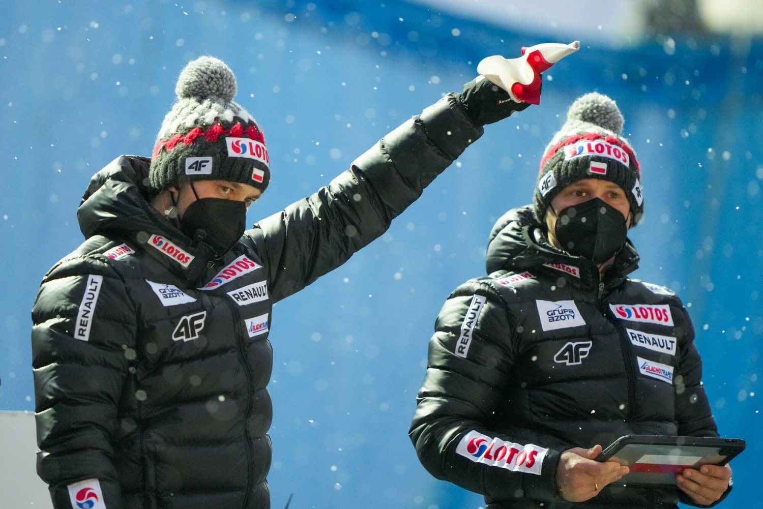 Michał Doleżal i sztab polskiej kadry spotkali się po nieudanych zawodach w Oberstdorfie ze skoczkami