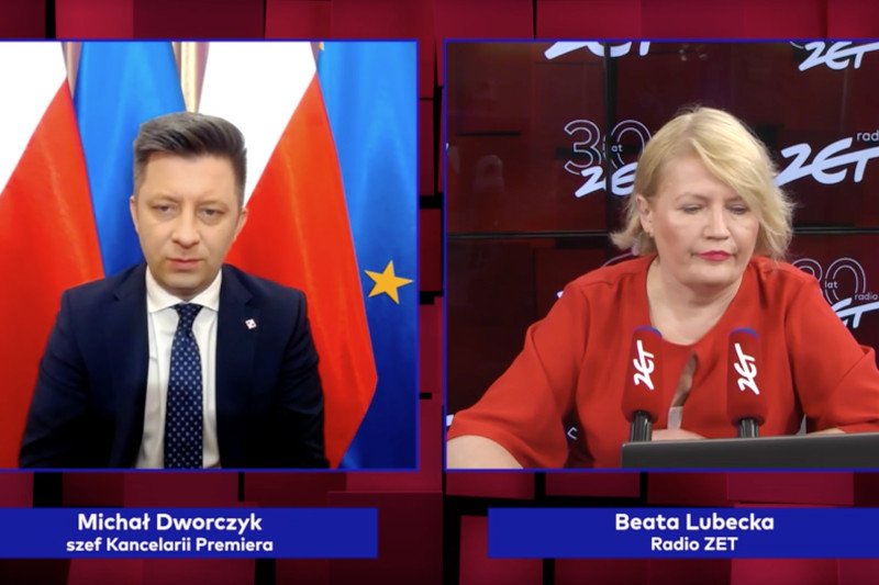 Michał Dworczyk nie widzi powodu, by kontynuować naukę w szkołach w trybie zdalnym.