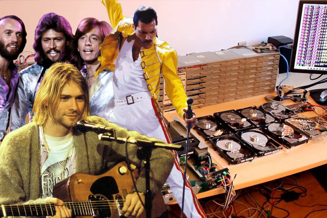 Floppotron to orkiestra złożona przede wszystkim ze stacji dyskietek. Polski programista gra na nich covery znanych przebojów