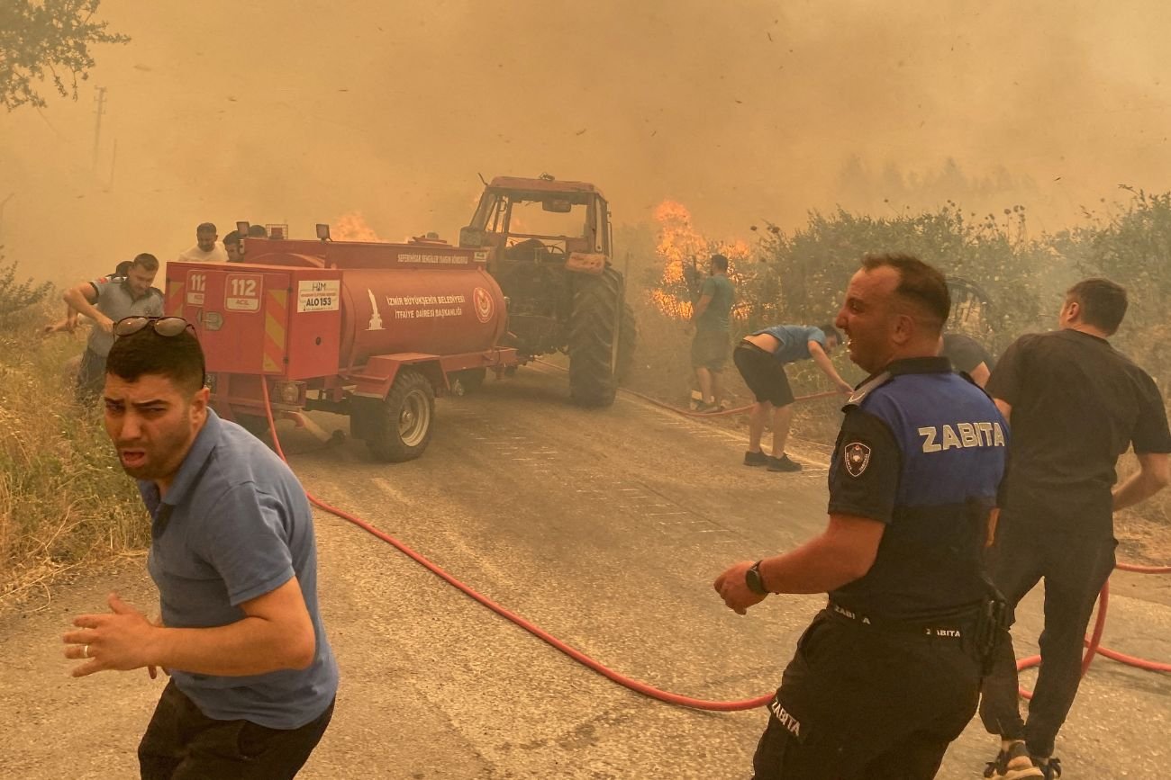 342 pożary w raju all inclusive. Ogień w pobliżu hoteli, 46 osób w szpitalach