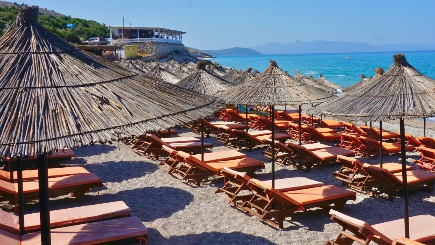 Plaża w Albanii