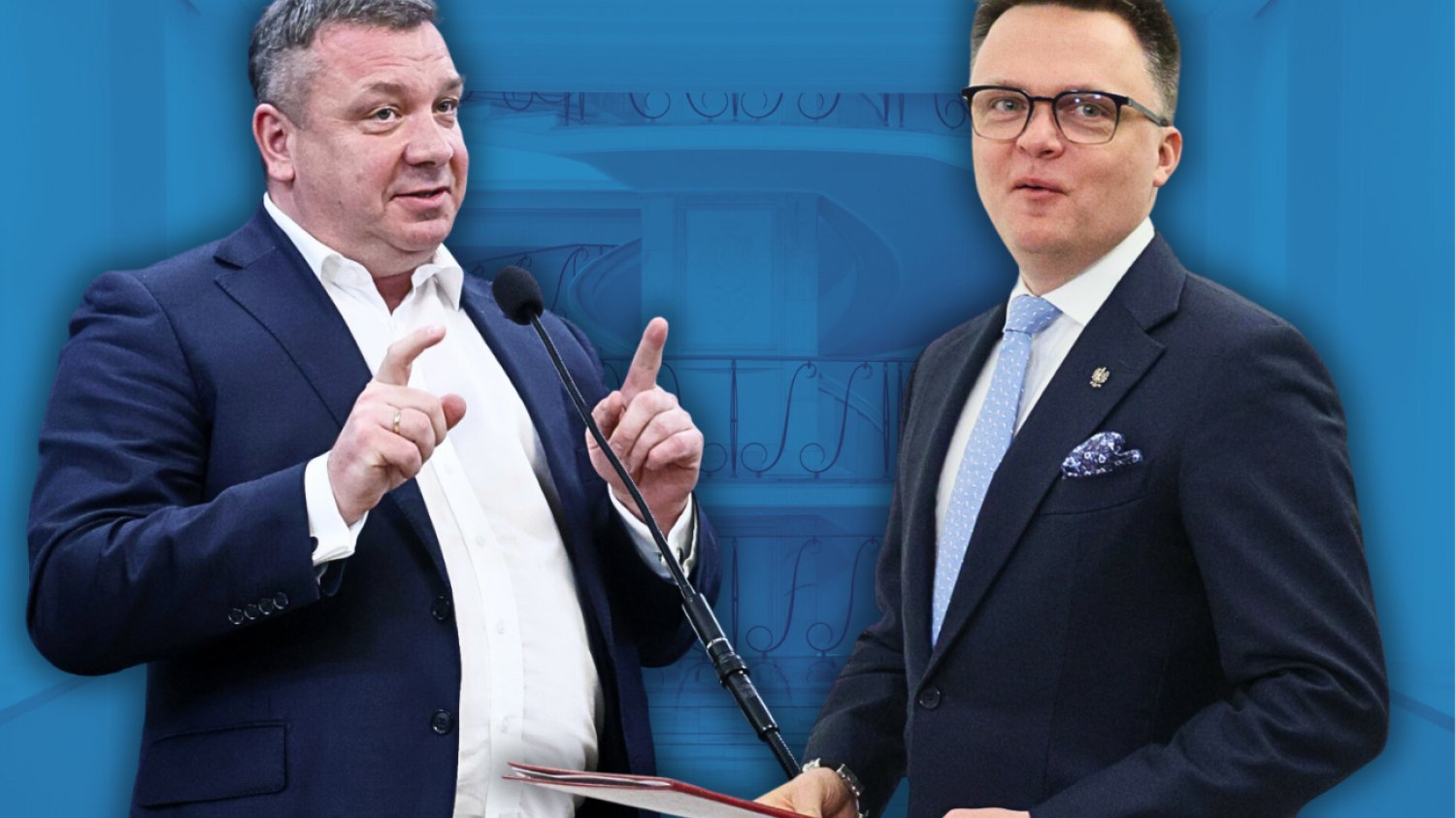 Szymon Hołownia i Michał Wójcik z PiS wdali się dyskusję w Sejmie ws. immunitetu Zbigniewa Ziobry