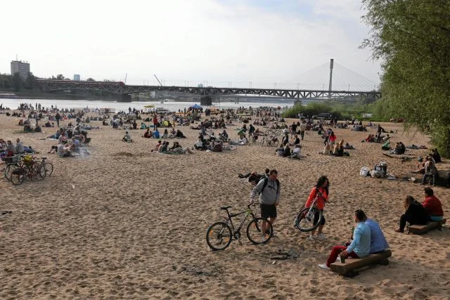Plaża, Warszawa