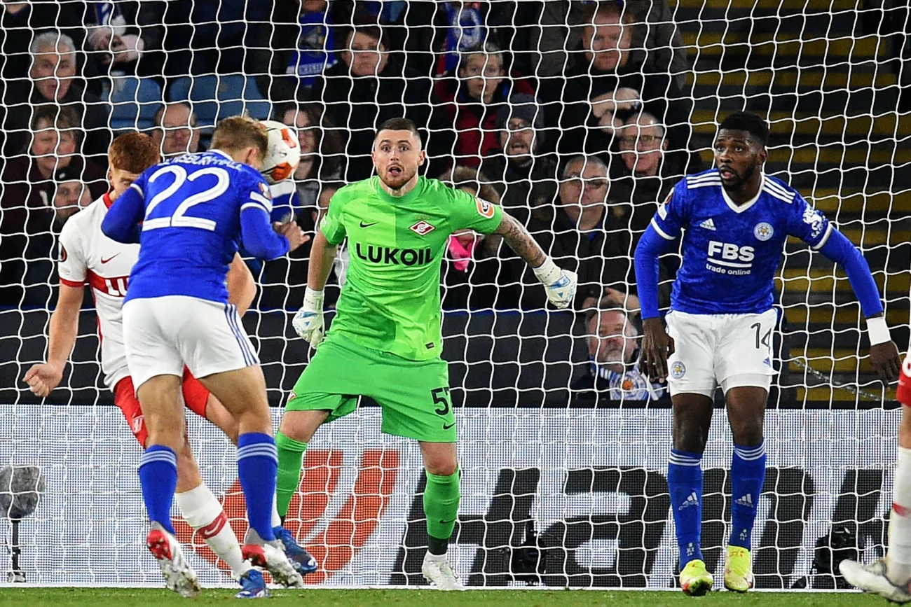 Leicester City miało sporo sytuacji na rozstrzygnięcie meczu ze Spartakiem Moskwa. Ostatecznie skończyło się na remisie.