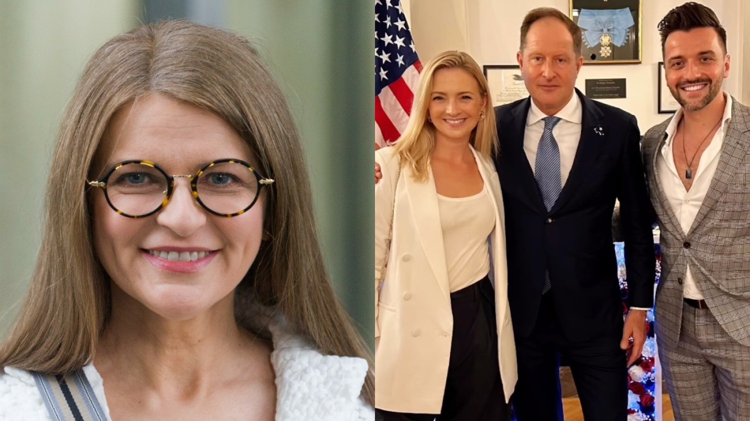 Wizyta Kurdej-Szatan u ambasadora USA. Radomska-Kamińska uderza w jej męża
