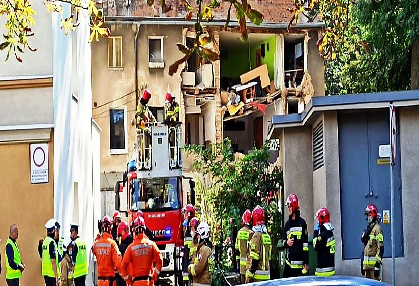 Wybuch gazu w Świdnicy. Zawaliła się kamienica.