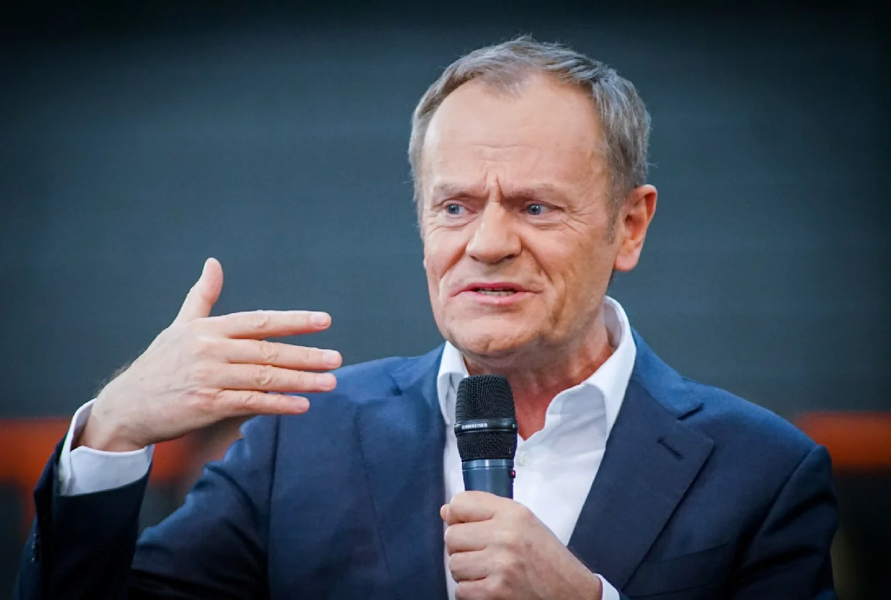 Donald Tusk w Siemanowicach Śląskich. Szef PO o rządzie PiS i Konfederacji.
