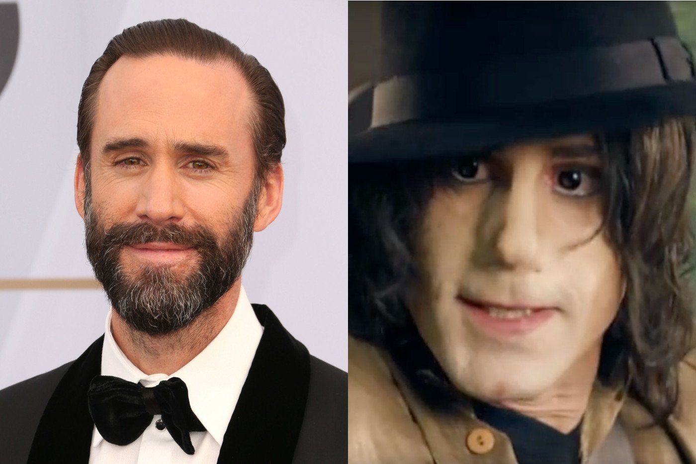 Joseph Fiennes jako Michael Jackson Joseph Fiennes jako Michael Jackson