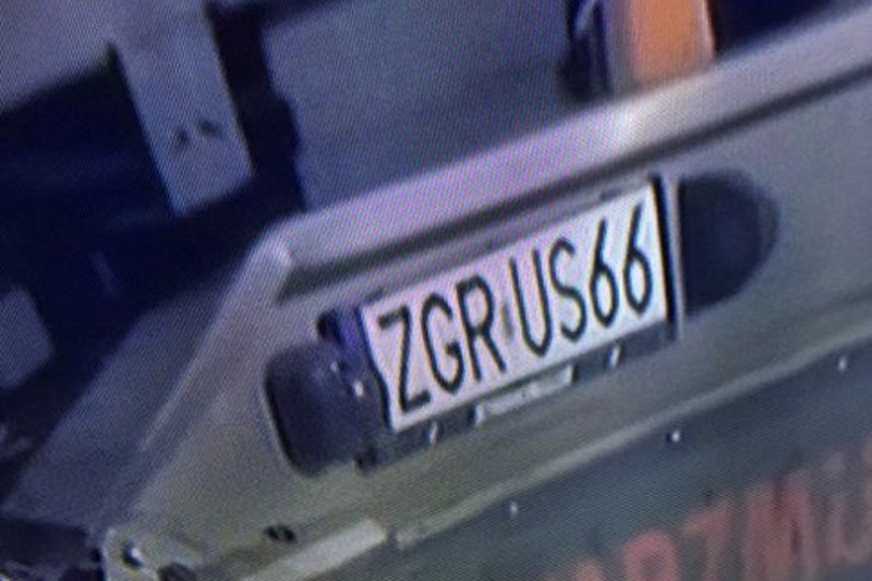 Ciężarówka miała polskie tablicy rejestracyjne