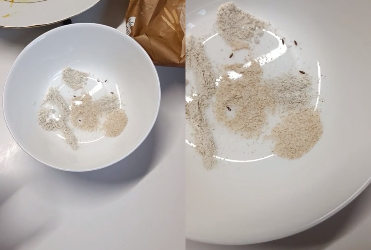 Pokazał, co znalazł w mące z Biedronki. Sieć musiała odpowiedzieć.