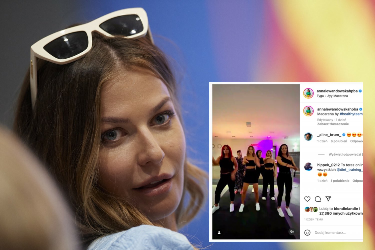 Anna Lewandowska zatańczyła i wrzuciła wideo do sieci, fani są zachwyceni