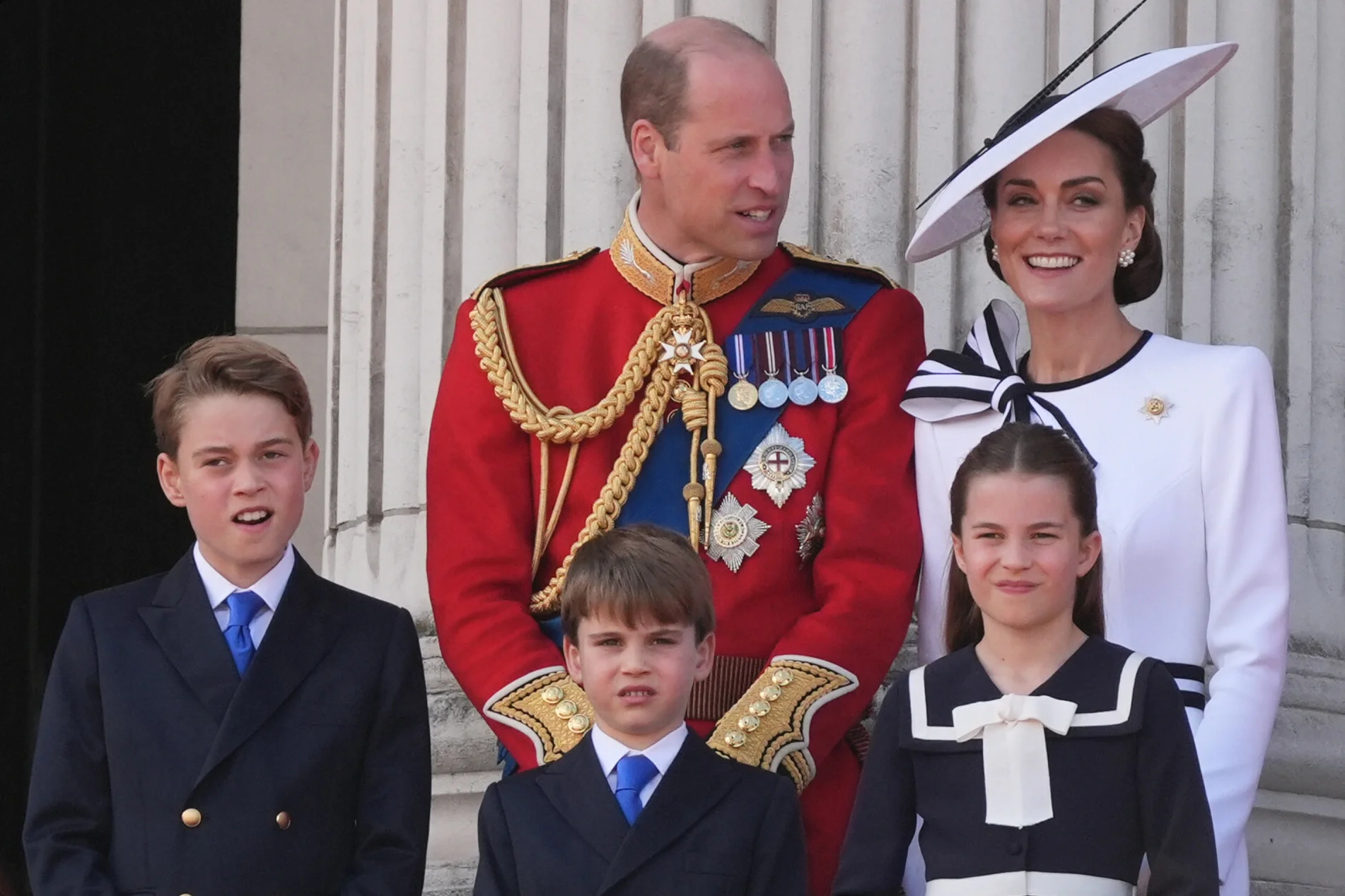 książę William dzieci, księżna Kate, księżniczka Charlotte, książę George, książę Louis