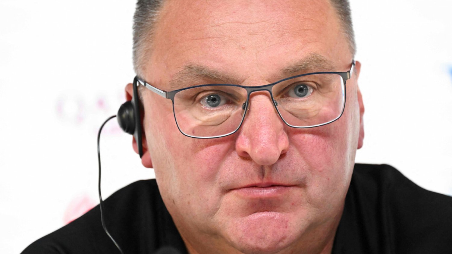 Czesław Michniewicz w towarzystwie Łukasza Skorupskiego i Karola Świderskiego spotkał się we wtorek z dziennikarzami.